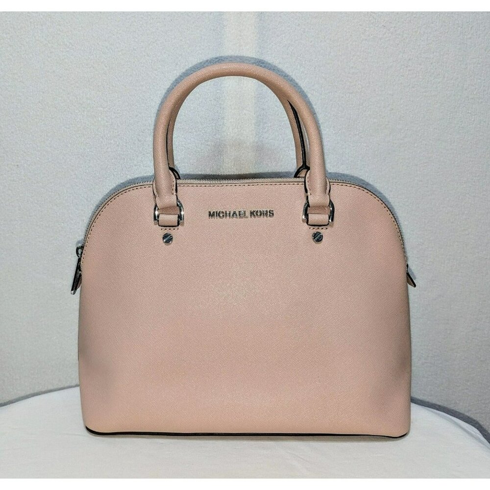 Michael Kors Cindy Medium Dome Satchel Handbag Purse 30S5SCPS2L